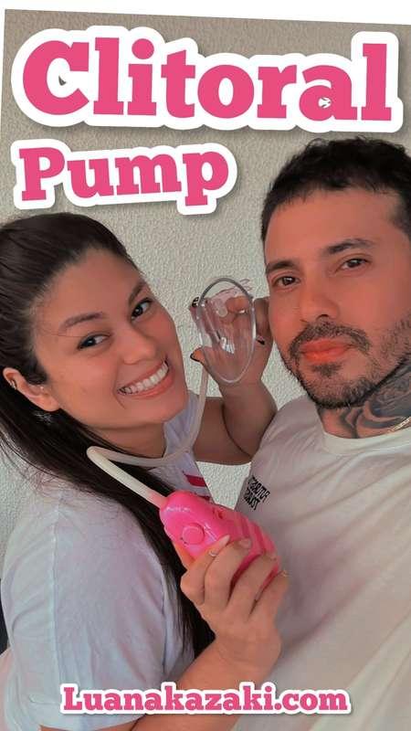 Compramos um acessório que a função dele é deixar a buceta g..