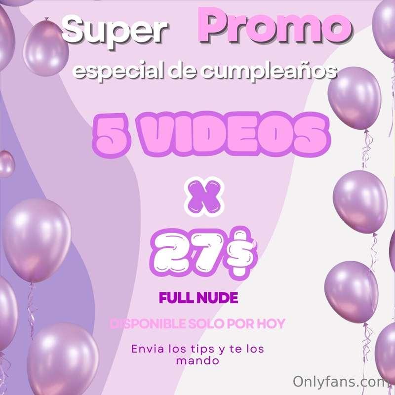 Hoy es mi cumpleaños y queria hacerles algo especial! Asi qu..