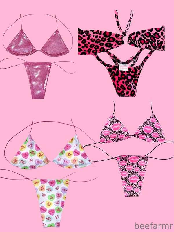 Hey y'all so I have these outfits I'm shooting in for valent..