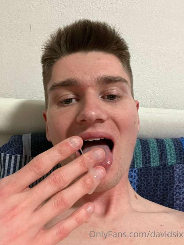 for cum eating video send me some TIPS