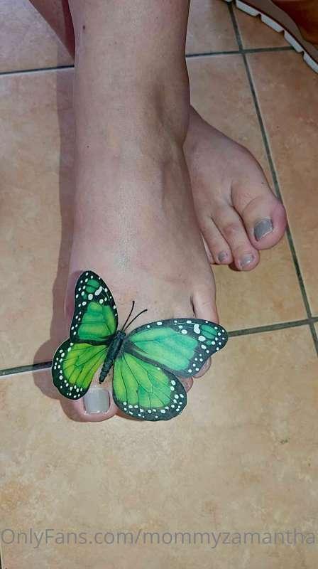 And now worship my feet