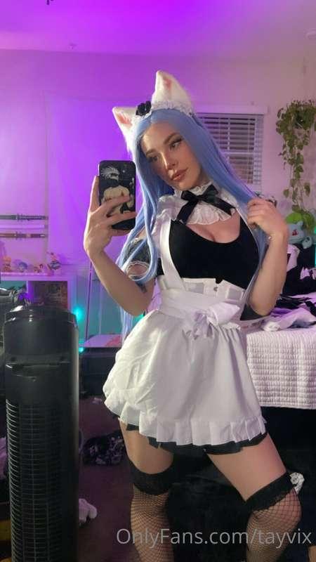 I feel like….we need a maid photo shoot huh?