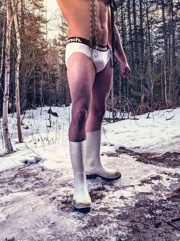 At the end of my leash...