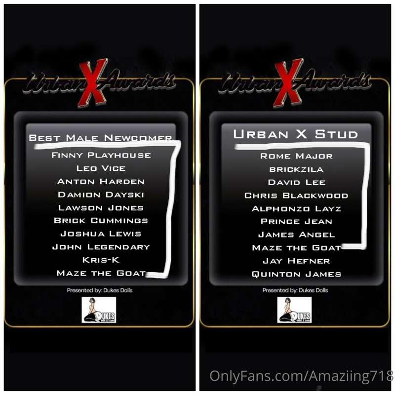Voting starts Monday.. if I win I’m sending out two all new ..