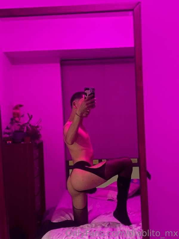 Que rico me veo en lencería 🥵