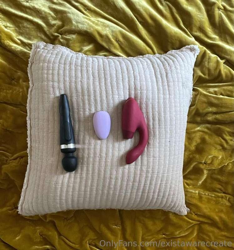 Which toy do you want to see me play with? 😌✨😈