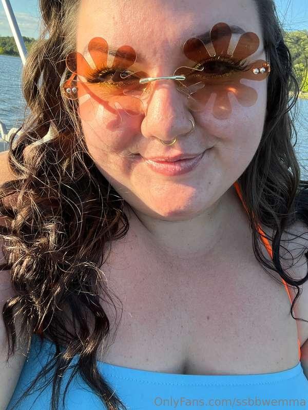 Boat girl summer 🥰 I took @summermarshmallow out on a date a..