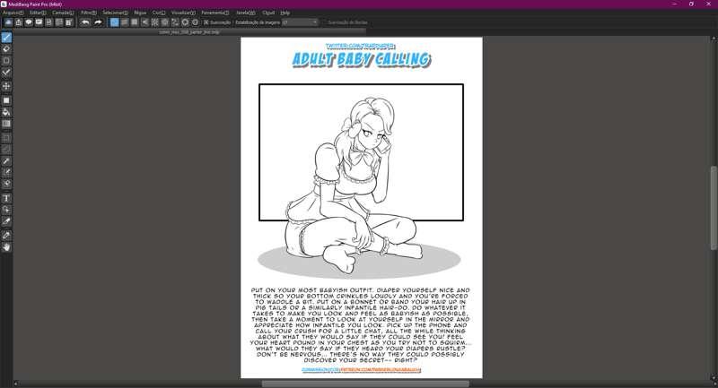 Preview: Illustrated Fun For Diaper Girls