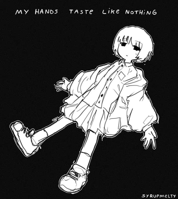My hands taste like nothing