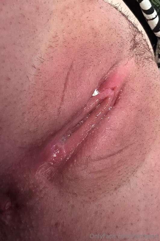 here's the up close.. sorry for not being completely shaved ..