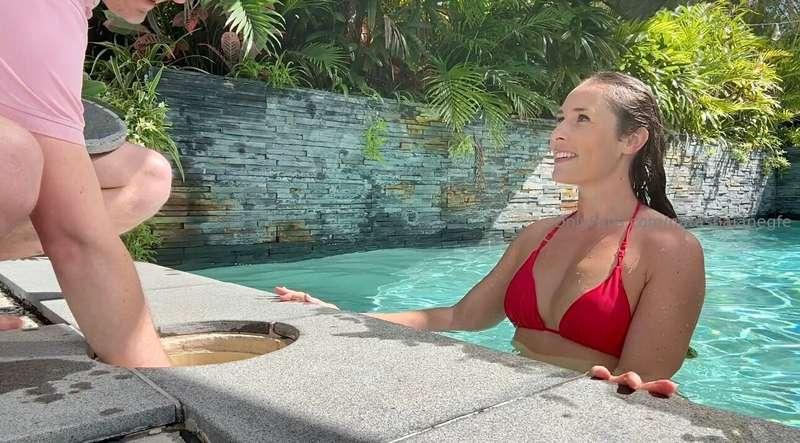 If you were my pool man would I have convinced you to join m..
