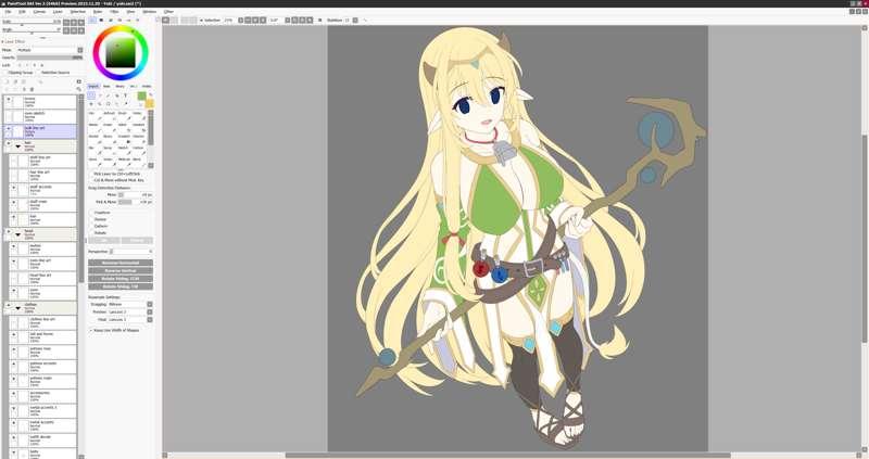 More progress on Yuki (OC comm)