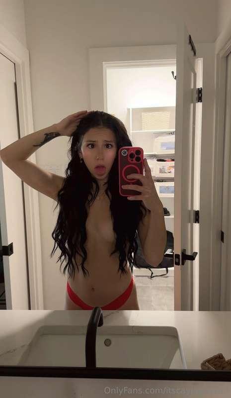 should I tie my hair up or you wanna hold it while I suck yo..