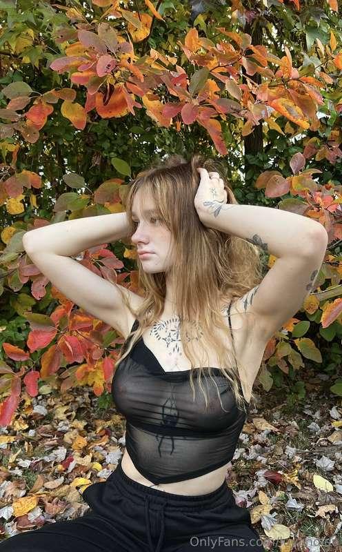 Don't you just love this weather? 🍂