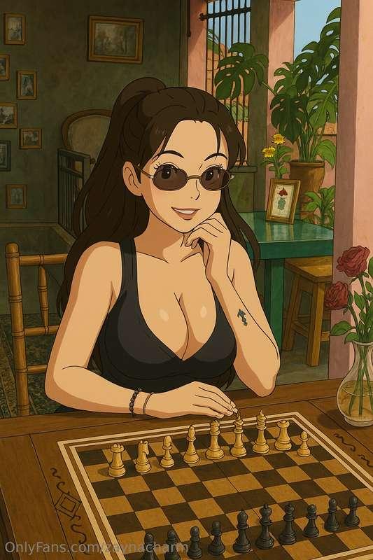 Wanna see my naughtiest mating positions? 😉♟️ (Relax, it’s j..