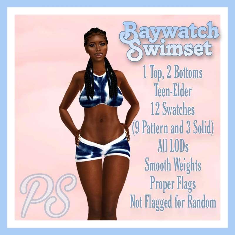 Baywatch Swimset