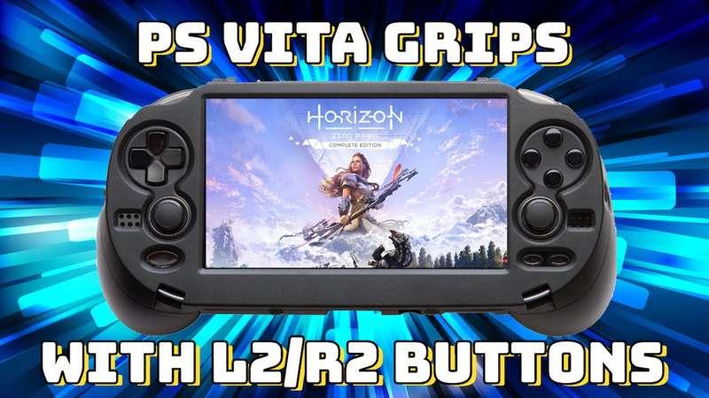PS Vita Grips with L2/R2 buttons