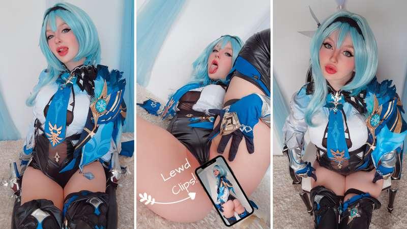 Tier 5 - Eula Cosplay Selfie Previews + Released~