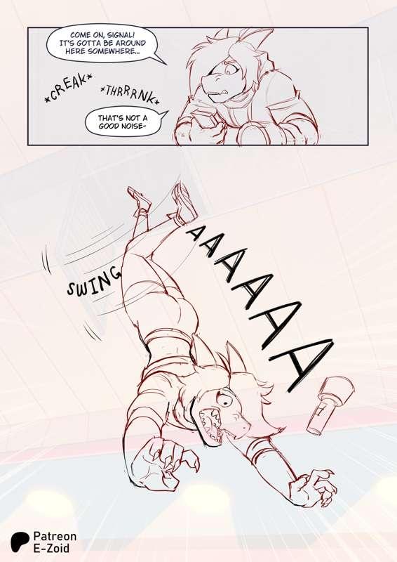 Staff Only - Page 1 (Wip Sketch)