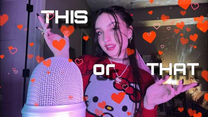 Patreon Exclusive: ASMR | THIS or THAT ( Choose Your Favorite Trigger ) Fast & Aggressive ASMR Trigger Assortment 