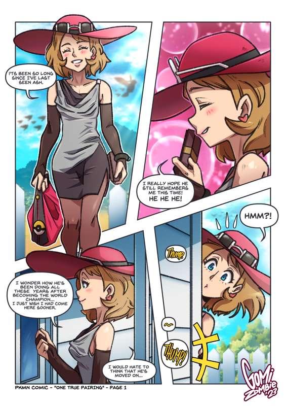 Pkmn Comic - One True Pairing - Page 01