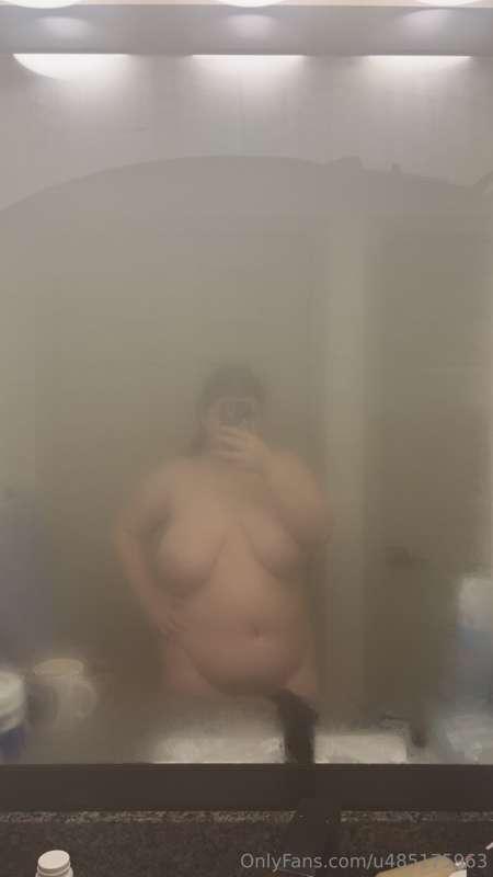 Just got out of the steamy shower 