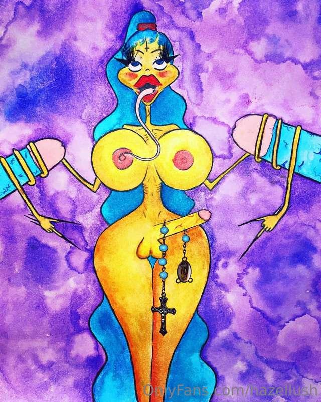 Art by me 🎨💕 comment if you would hang one on your fridge 🥺😊..