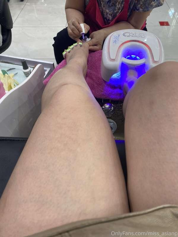 It’s been a while since I got my toes pampered 🦶