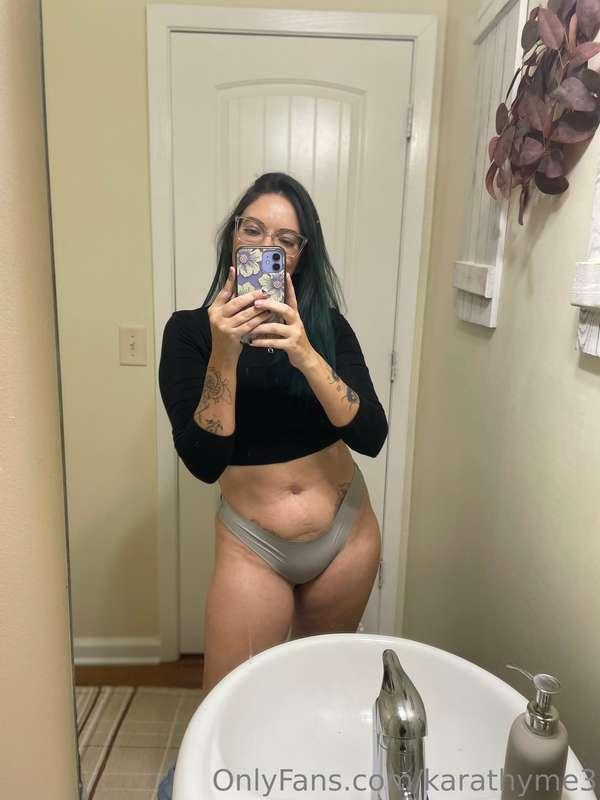 Bet y’all were dying to know what was under my clothes for T..