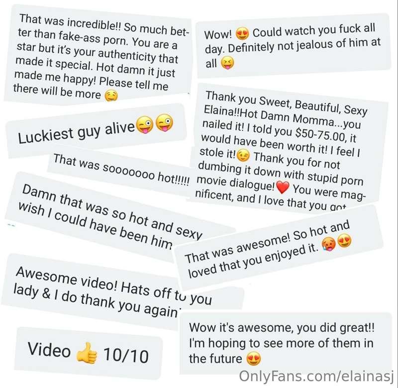 The reviews are in  ⭐️ If you want to watch me get fucked by..