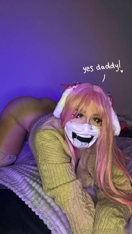 your cum bucket is waiting to be filled daddy 💦🥛