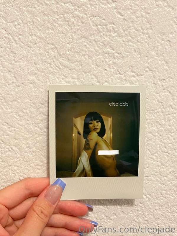 UPDATE: Some lucky fan just bought ALL my Polaroids. I will ..