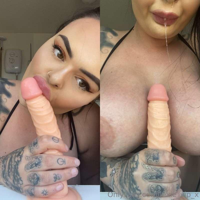 Super sloppy blowjob video coming 3pm 💦💦💦