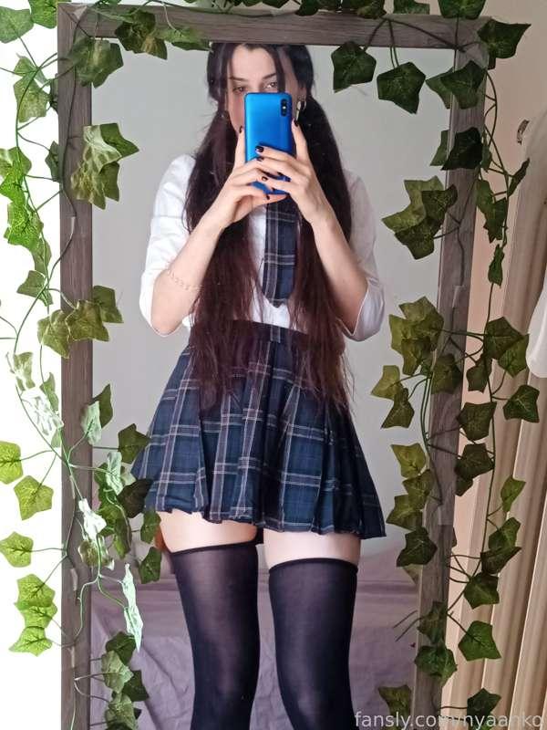 #fyp #petite #thighs #schoolgirl #booty #panties 