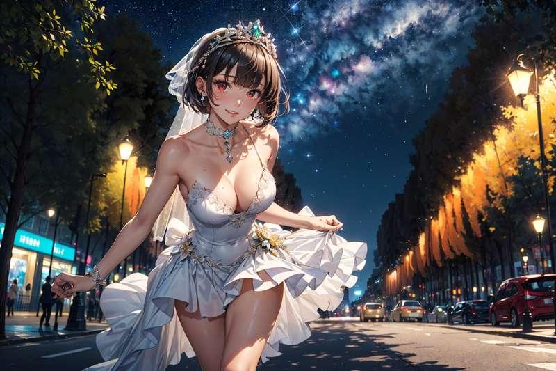 (NSFW) Black hair Princess walking the streets of Paris