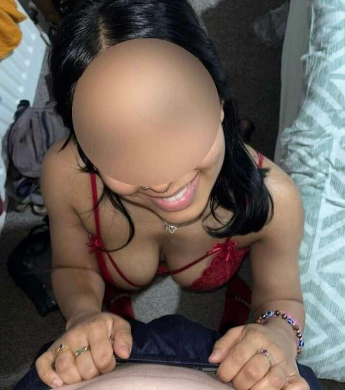 Teasing and dick sucking is the best way to get his cock gro..