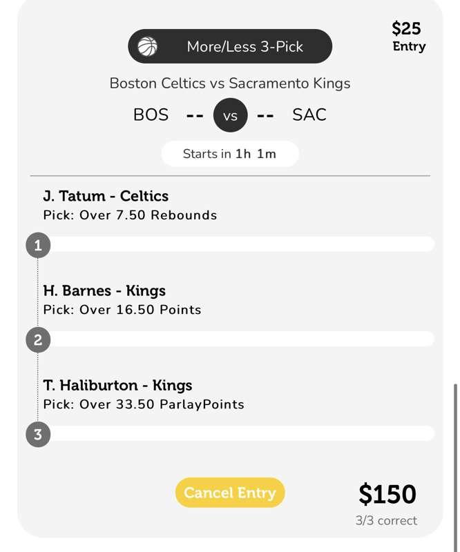 Parlay play 
