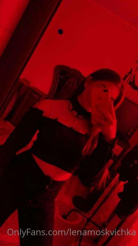 Red light just makes my thoughts go wild, and me become exci..