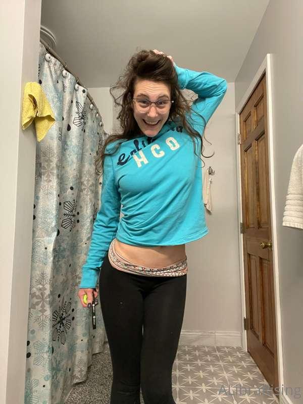 I look better in your shirt than you do 😌