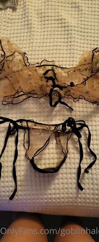 Black 🖤 Nudie lingerie