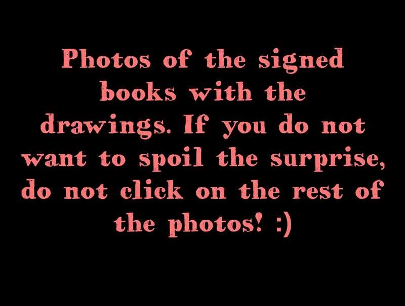 Quick update: signed books ready for shipment