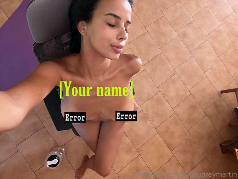Vuoi che mi scrivo il tuo nome sulle tettone? 👅🔥 Mandami 12...