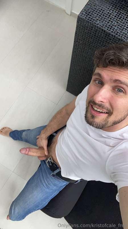 Sometimes there's no time to take the clothes off... so get ..