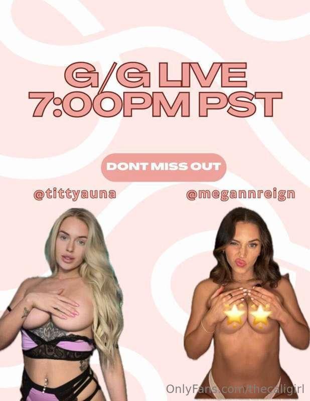 😋 FREAKY LIVE 🤫  Shhhh dont tell everyone @Megannreign @Titt..