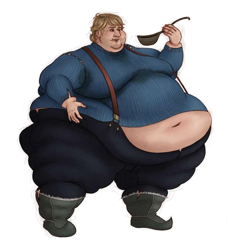 Colored sketch - Large and in charge Kristoff