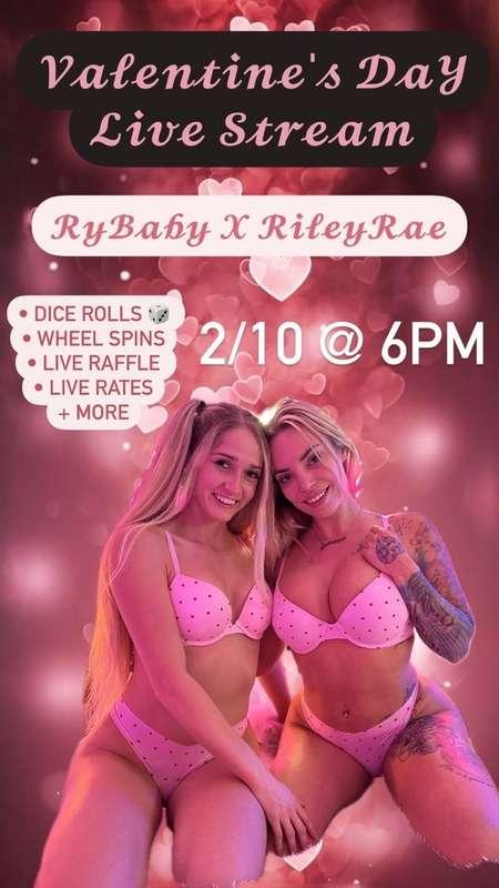 SET UR ALARMS!! me and @missblondebunny are going LIVE TOMOR..