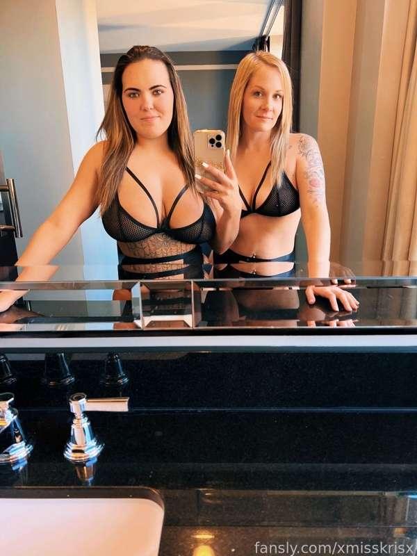 What’s better than one girl!? Two!