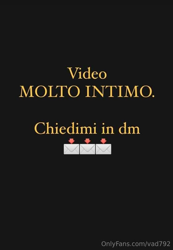 Molto molto intimo.