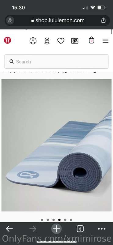 My yoga mat is at the end of its life and I’d really really ..