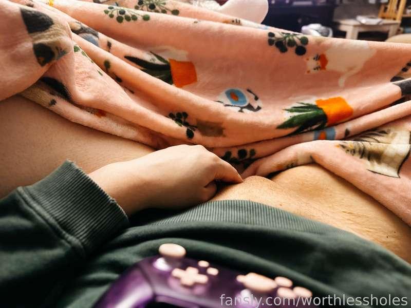 So I just posted a video from the tail end of an edging session that left me a total disgusting mess, and I sent an exclusive vibrator masturbation vid to my auto-renew subscribers, but I also took some pics throughout… including in the beginning when I had the Lush in my pisshole — but my monstrously horny brain decided it needed some vibration, and it’s a bit too intense for my urethra at this time, so I did goon with the toy in my sopping wet pussy. Fuucckkk I want to cum so so so bad. 😭😭😭 hopefully soon though!

#fyp #peehole #pisshole #urethra #pierced #pussypiercing #solo #slave #submission #submissive #slave #labia #wet #cumming